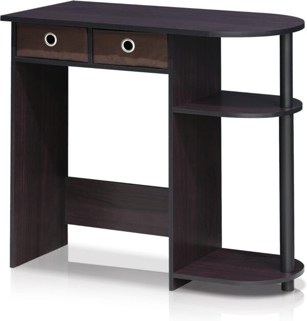 FURINNO Simplistic Study Table, Espresso