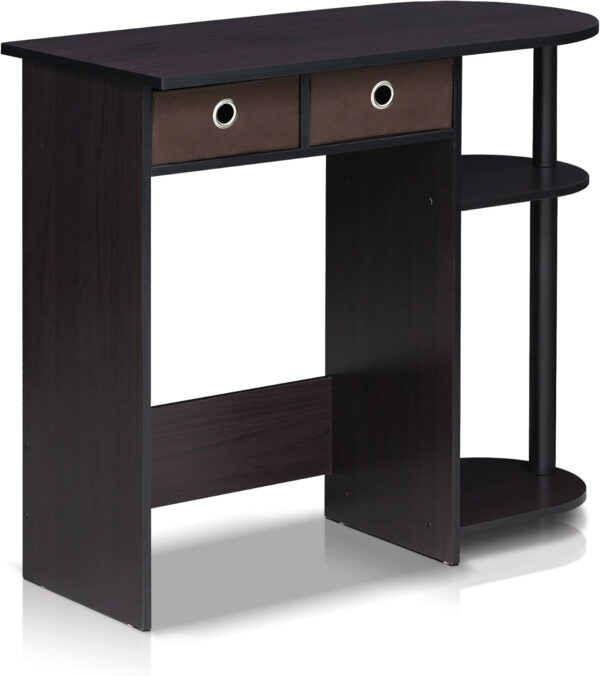 FURINNO Simplistic Study Table, Espresso