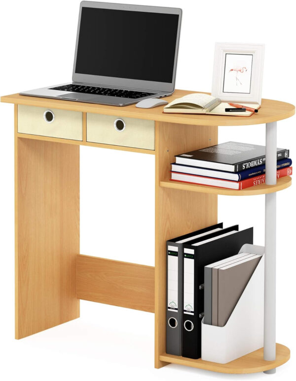 FURINNO Simplistic Study Table, Espresso