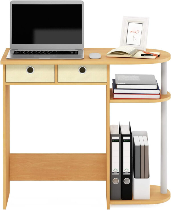 FURINNO Simplistic Study Table, Espresso