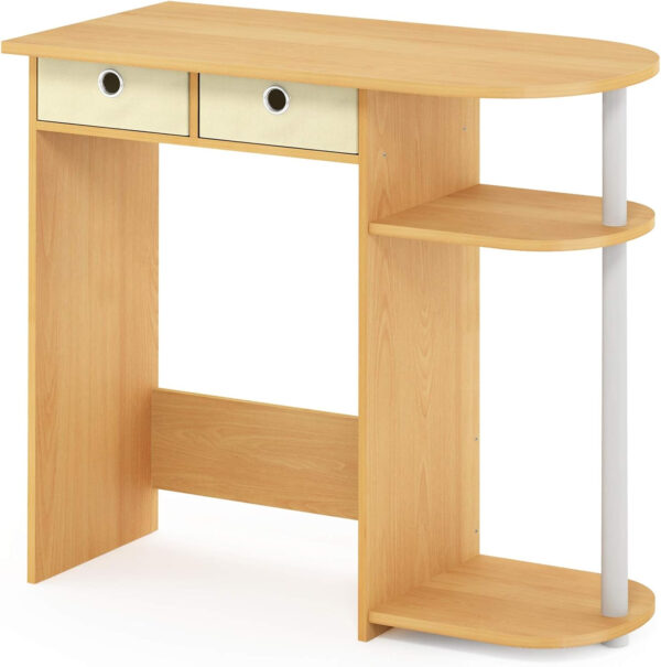 FURINNO Simplistic Study Table, Espresso