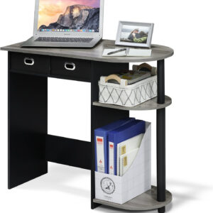 FURINNO Simplistic Study Table, Espresso