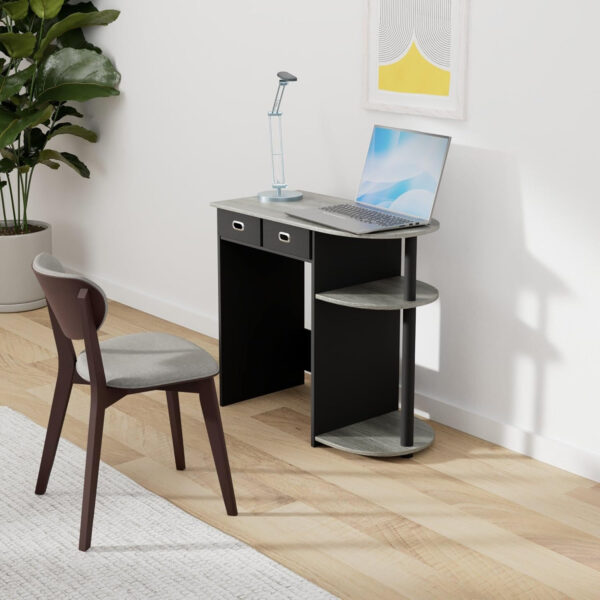 FURINNO Simplistic Study Table, Espresso
