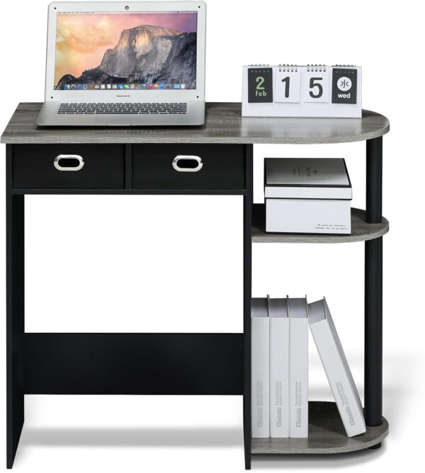 FURINNO Simplistic Study Table, Espresso