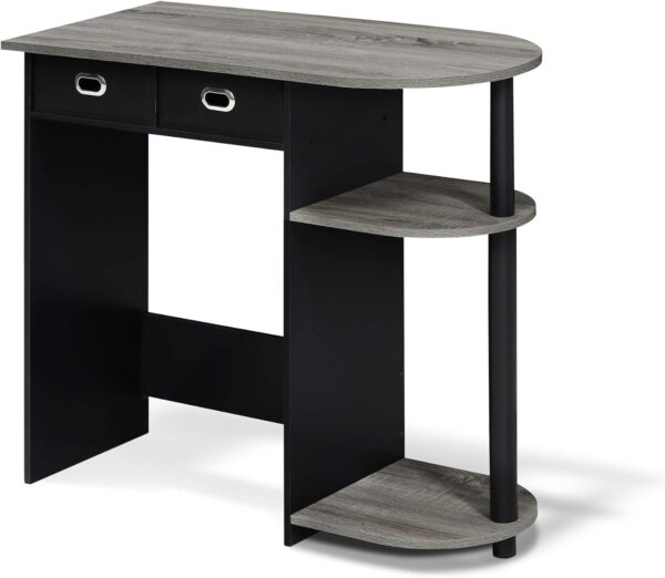 FURINNO Simplistic Study Table, Espresso
