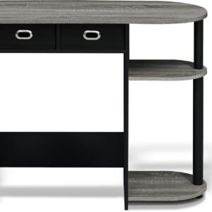FURINNO Simplistic Study Table, Espresso