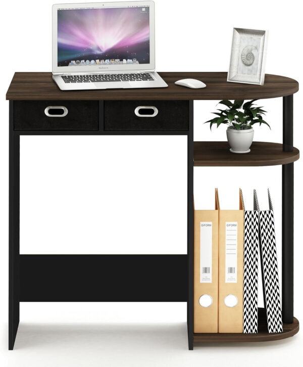 FURINNO Simplistic Study Table, Espresso