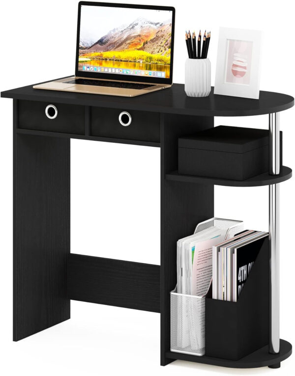 FURINNO Simplistic Study Table, Espresso