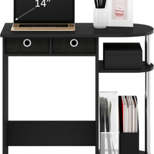 FURINNO Simplistic Study Table, Espresso