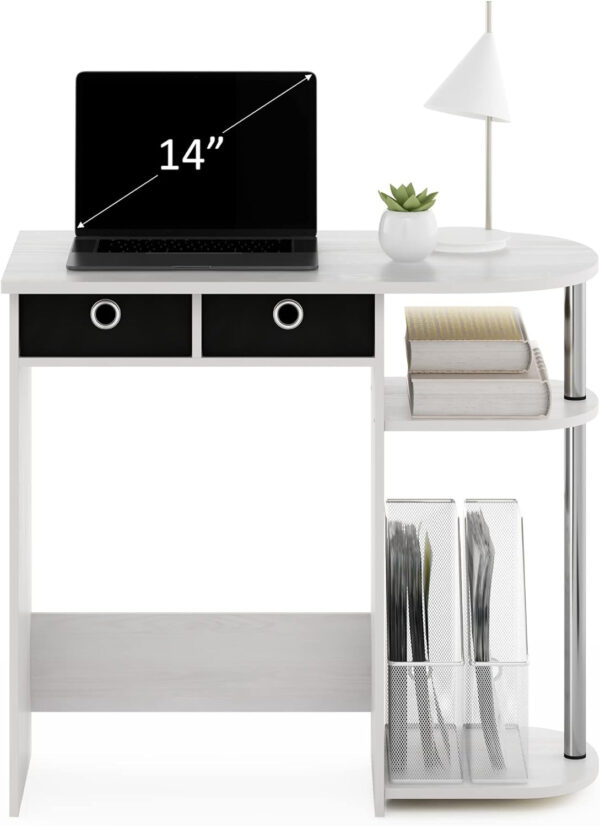 FURINNO Simplistic Study Table, Espresso