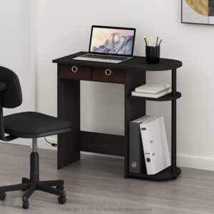 FURINNO Simplistic Study Table, Espresso