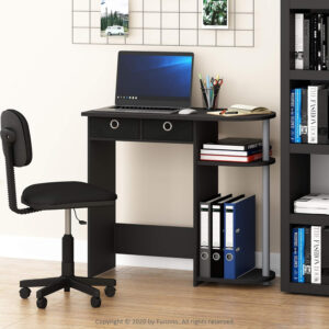 FURINNO Simplistic Study Table, Espresso