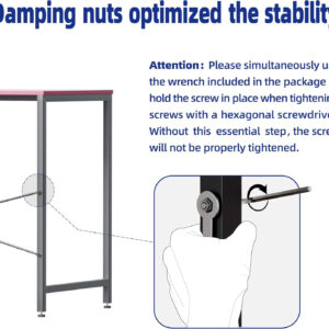 Pamray 32 Inch Computer Desk for Small Spaces with Storage Bag, Home Office Work Desk with Headphone Hook, Small Office Desk Study Writing Table