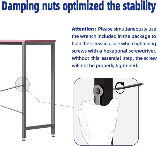 Pamray 32 Inch Computer Desk for Small Spaces with Storage Bag, Home Office Work Desk with Headphone Hook, Small Office Desk Study Writing Table