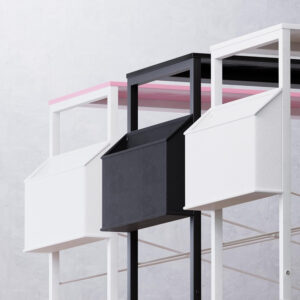 Pamray 32 Inch Computer Desk for Small Spaces with Storage Bag, Home Office Work Desk with Headphone Hook, Small Office Desk Study Writing Table