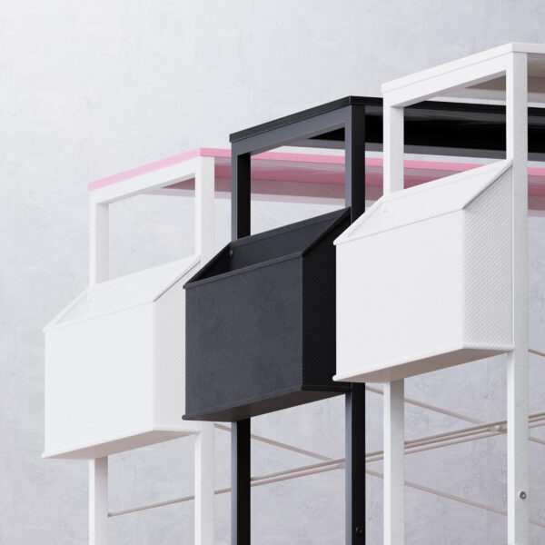 Pamray 32 Inch Computer Desk for Small Spaces with Storage Bag, Home Office Work Desk with Headphone Hook, Small Office Desk Study Writing Table