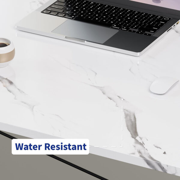 Pamray 32 Inch Computer Desk for Small Spaces with Storage Bag, Home Office Work Desk with Headphone Hook, Small Office Desk Study Writing Table