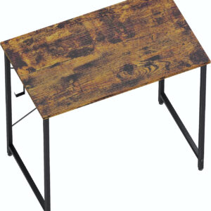 Pamray 32 Inch Computer Desk for Small Spaces with Storage Bag, Home Office Work Desk with Headphone Hook, Small Office Desk Study Writing Table