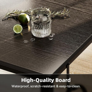 Casaottima 40" Small Computer Home Office Desk for Bedroom with Fabric Drawers & File Cabinet, Cloth Storage Bag and Hook, Writing Study Work Table for Small Space, White