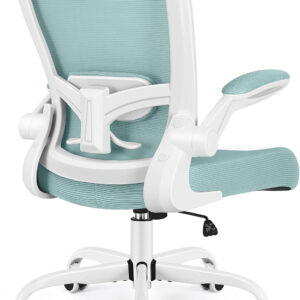 FelixKing Office Chair, Ergonomic Desk Chair Breathable Mesh Chairs with Adjustable High Back Lumbar Support Flip-up Armrests, Executive Swivel Comfy Task Computer Chairs for Home Office Black