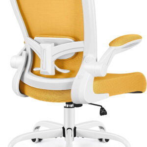 FelixKing Office Chair, Ergonomic Desk Chair Breathable Mesh Chairs with Adjustable High Back Lumbar Support Flip-up Armrests, Executive Swivel Comfy Task Computer Chairs for Home Office Black