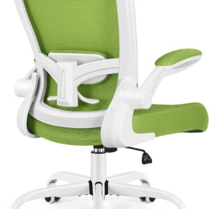 FelixKing Office Chair, Ergonomic Desk Chair Breathable Mesh Chairs with Adjustable High Back Lumbar Support Flip-up Armrests, Executive Swivel Comfy Task Computer Chairs for Home Office Black