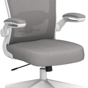 FelixKing Office Chair, Ergonomic Desk Chair Breathable Mesh Chairs with Adjustable High Back Lumbar Support Flip-up Armrests, Executive Swivel Comfy Task Computer Chairs for Home Office Black