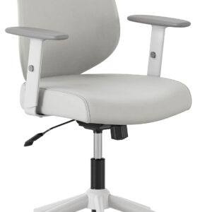 Branch Daily Chair - Vegan Leather Office Chair with Swivel, Lumbar Rest, and Adjustable Armrests - Comfortable Seating for Improved Posture and Productivity - Dune