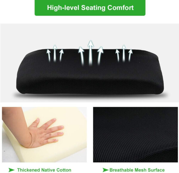 68873c72c9a772234548b5e6fddcfb893174fcfee848c172dbd56.jpg Home Office Chair Ergonomic Desk Chair Mesh Computer Chair with Lumbar Support Armrest Executive Rolling Swivel Adjustable Mid Back Task Chair for Women Adults, Black