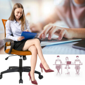 68873c792c55cf9fbf94e3bd38d34baca8ef1c1fa07d4f74a9bd7.jpg Home Office Chair Ergonomic Desk Chair Mesh Computer Chair with Lumbar Support Armrest Executive Rolling Swivel Adjustable Mid Back Task Chair for Women Adults, Black