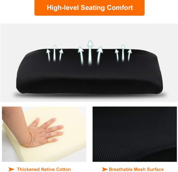 68873c7b772d799ee13805bd14b92304f2fb7f7d34ab3a8e0b41a.jpg Home Office Chair Ergonomic Desk Chair Mesh Computer Chair with Lumbar Support Armrest Executive Rolling Swivel Adjustable Mid Back Task Chair for Women Adults, Black