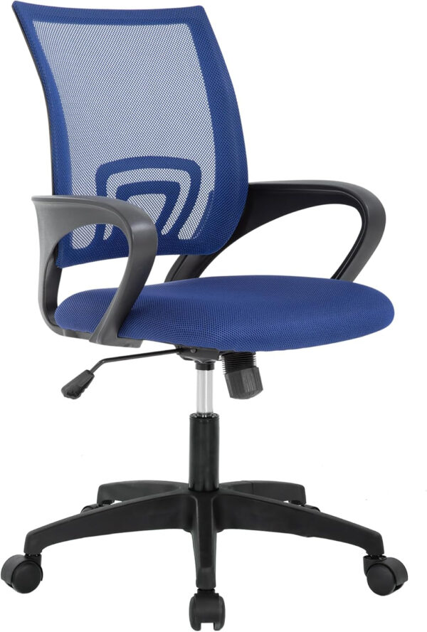 68873c7e5dc07e116e7b17117bbc4239c054f8f4ee7c5356f5c13.jpg Home Office Chair Ergonomic Desk Chair Mesh Computer Chair with Lumbar Support Armrest Executive Rolling Swivel Adjustable Mid Back Task Chair for Women Adults, Black