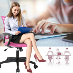 68873c8b6f7555ddbdf67c5bba73fe7e0d78a42677e8f57ebf661.jpg Home Office Chair Ergonomic Desk Chair Mesh Computer Chair with Lumbar Support Armrest Executive Rolling Swivel Adjustable Mid Back Task Chair for Women Adults, Black