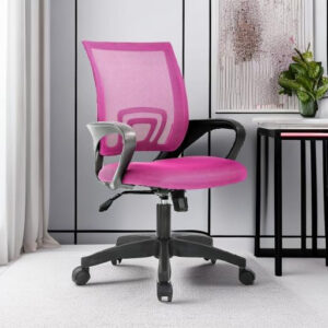 68873c8d6193614986f042cb825ed6b340f0d2cabbc74521243a9.jpg Home Office Chair Ergonomic Desk Chair Mesh Computer Chair with Lumbar Support Armrest Executive Rolling Swivel Adjustable Mid Back Task Chair for Women Adults, Black