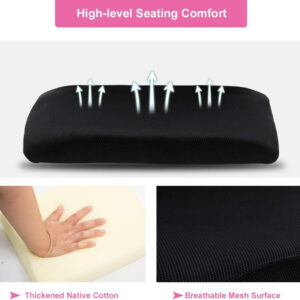 68873c8de02d8f79d5e620a4a50b03a31e4101117bb0eb851df41.jpg Home Office Chair Ergonomic Desk Chair Mesh Computer Chair with Lumbar Support Armrest Executive Rolling Swivel Adjustable Mid Back Task Chair for Women Adults, Black