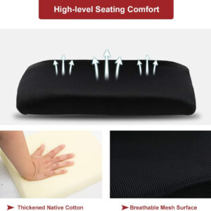 68873c95b6a75567eb9b4a71064577e335348692b30c361937919.jpg Home Office Chair Ergonomic Desk Chair Mesh Computer Chair with Lumbar Support Armrest Executive Rolling Swivel Adjustable Mid Back Task Chair for Women Adults, Black