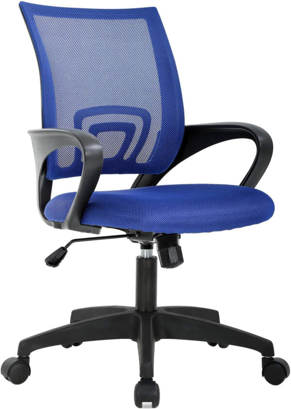 68873c976dd18d31e12b546b733029dc98f00bdff08eb7d88339d.jpg Home Office Chair Ergonomic Desk Chair Mesh Computer Chair with Lumbar Support Armrest Executive Rolling Swivel Adjustable Mid Back Task Chair for Women Adults, Black