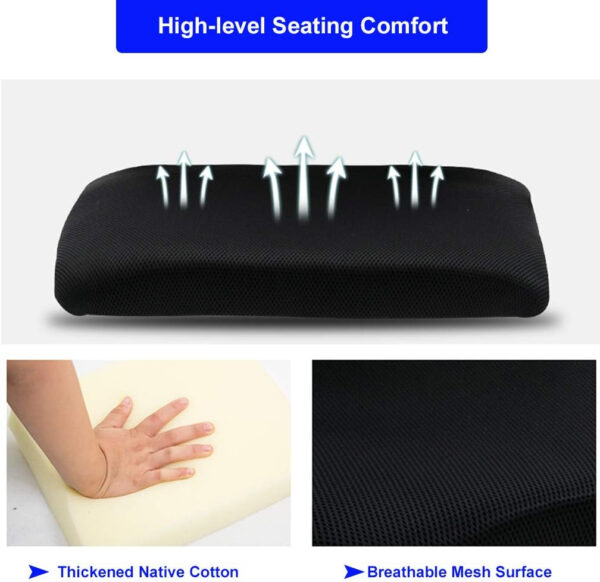 68873c9ce289a62e688846264df9ac460bbbba0dadb6100f2064f.jpg Home Office Chair Ergonomic Desk Chair Mesh Computer Chair with Lumbar Support Armrest Executive Rolling Swivel Adjustable Mid Back Task Chair for Women Adults, Black