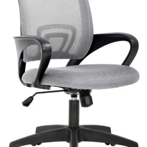 68873c9f656de873cd1ec1e375b0940de01f74b07a9e577e88b85.jpg Home Office Chair Ergonomic Desk Chair Mesh Computer Chair with Lumbar Support Armrest Executive Rolling Swivel Adjustable Mid Back Task Chair for Women Adults, Black