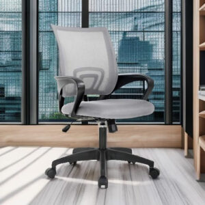 68873ca42ee6fc3d66bda97c6314106652c7016b940ab79370844.jpg Home Office Chair Ergonomic Desk Chair Mesh Computer Chair with Lumbar Support Armrest Executive Rolling Swivel Adjustable Mid Back Task Chair for Women Adults, Black