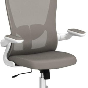 Office Chair, High Back Ergonomic Desk Chair, Breathable Mesh Desk Chair with Adjustable Lumbar Support and Headrest, Swivel Task Chair with flip-up Armrests, Executive Chair for Home Office