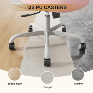 Office Chair, Ergonomic Desk Chairs 330LBS Capacity High Back Mesh Computer Chair with Flip-up Armrests, Comfy Work Chair with Adjustable Lumbar Support, Rolling Chair