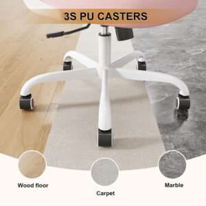 Office Chair, Ergonomic Desk Chairs 330LBS Capacity High Back Mesh Computer Chair with Flip-up Armrests, Comfy Work Chair with Adjustable Lumbar Support, Rolling Chair