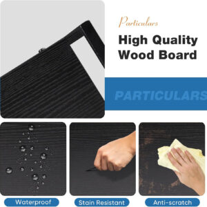 DUMOS 5 Tiers Bookshelf, Classical Modern Book Shelf, Tall Display Shelves in Living Room/Home/Office, Storage Organizer for CDs/Books/Movies, Rustic Brown