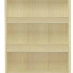 688744223fb882127e0f06ed647897c77b76516aa41cb5229fc06.jpg Furinno Pasir 3-Tier Open Shelf Bookcase, Plain White