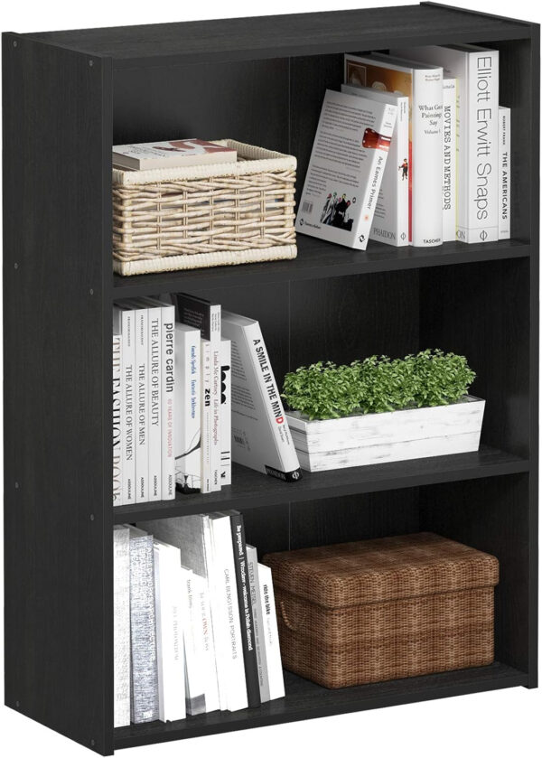 688744238d9862da60e55057a8966d28431c88e9592ab719ca879.jpg Furinno Pasir 3-Tier Open Shelf Bookcase, Plain White