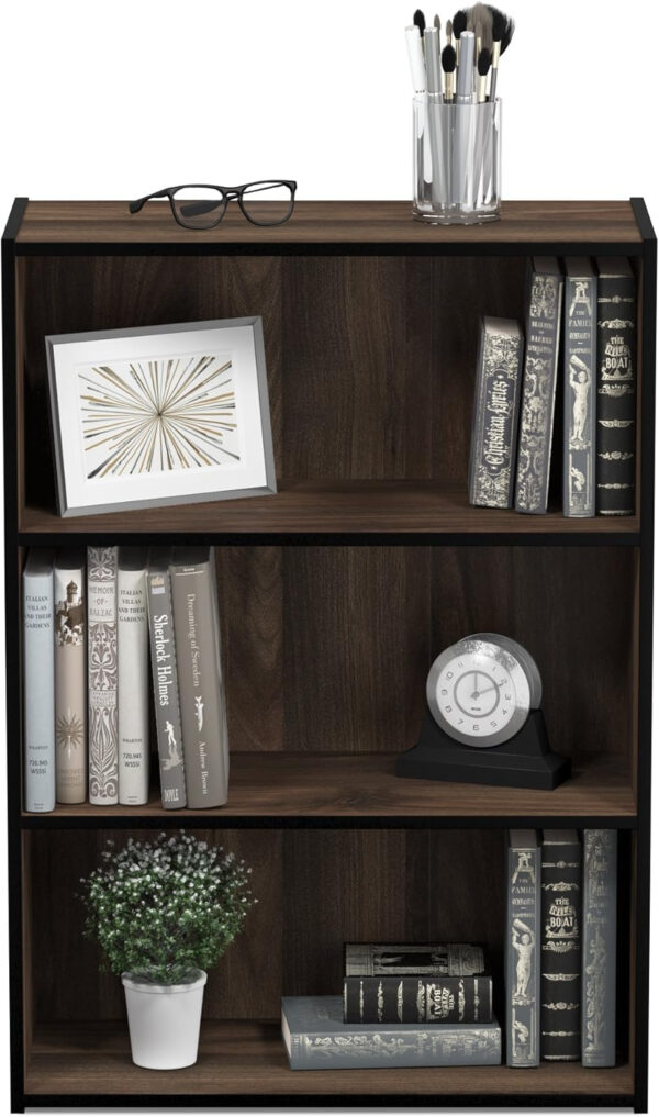 68874466b74241306896e7c8c16ca580b4d1df65e7d1d7643694a.jpg Furinno Pasir 3-Tier Open Shelf Bookcase, Plain White