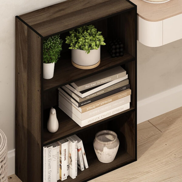6887446ac9e7f63ff0b2d8f94f8dcbab7a3a25841b39d3674128c.jpg Furinno Pasir 3-Tier Open Shelf Bookcase, Plain White