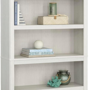 Sauder Miscellaneous Storage 5 Split Bookcase/Book Shelf, L: 35.28" x W: 13.23" x H: 69.76", Oiled Oak finish