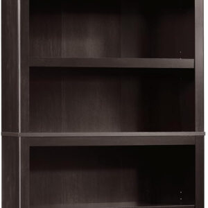 Sauder Miscellaneous Storage 5 Split Bookcase/Book Shelf, L: 35.28" x W: 13.23" x H: 69.76", Oiled Oak finish